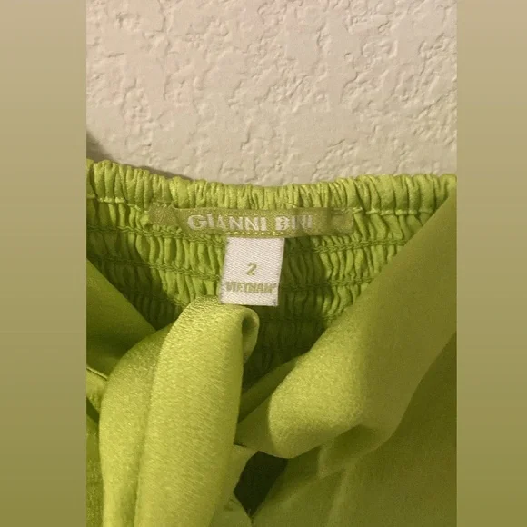 Gianni bini green blouse - Picture 3 of 4